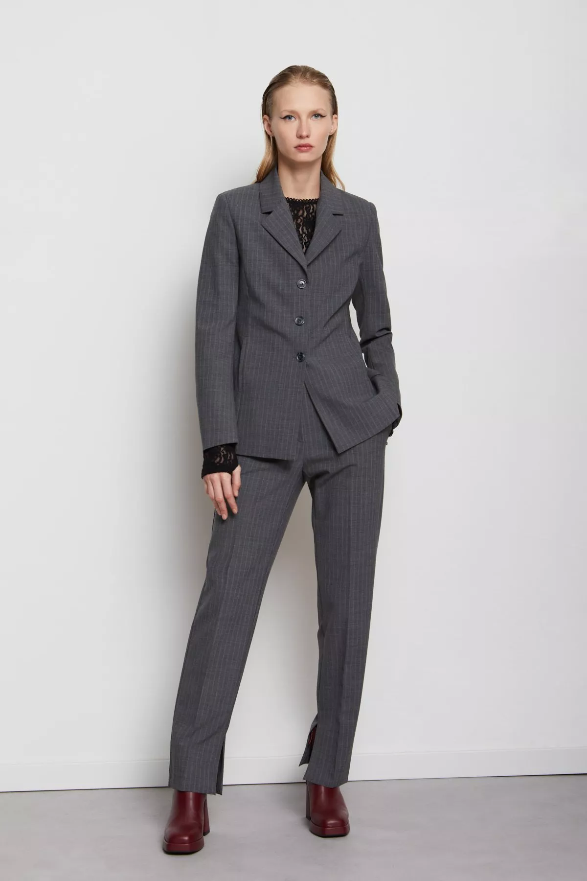 Pinstripe jacket