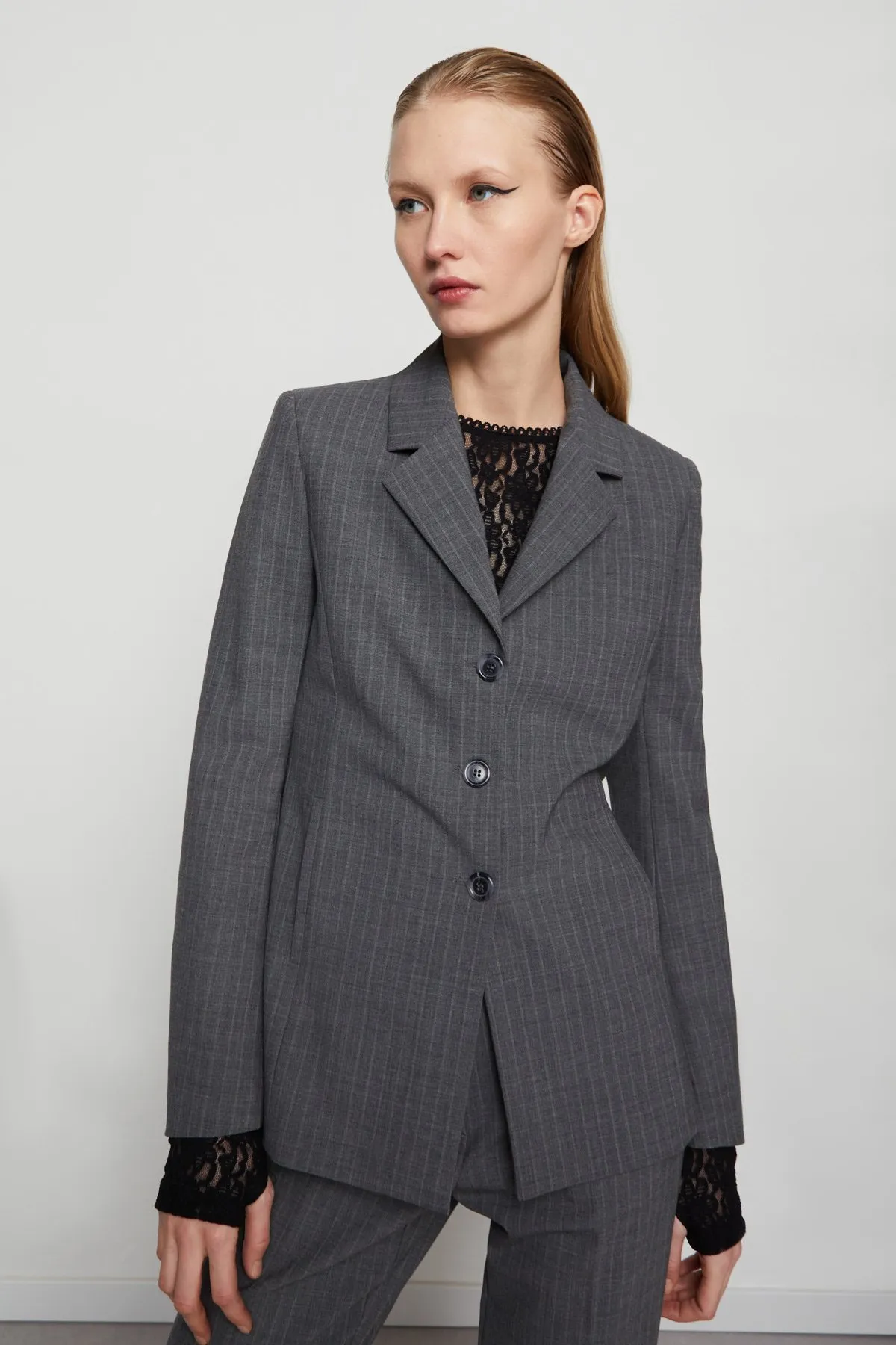 Pinstripe jacket