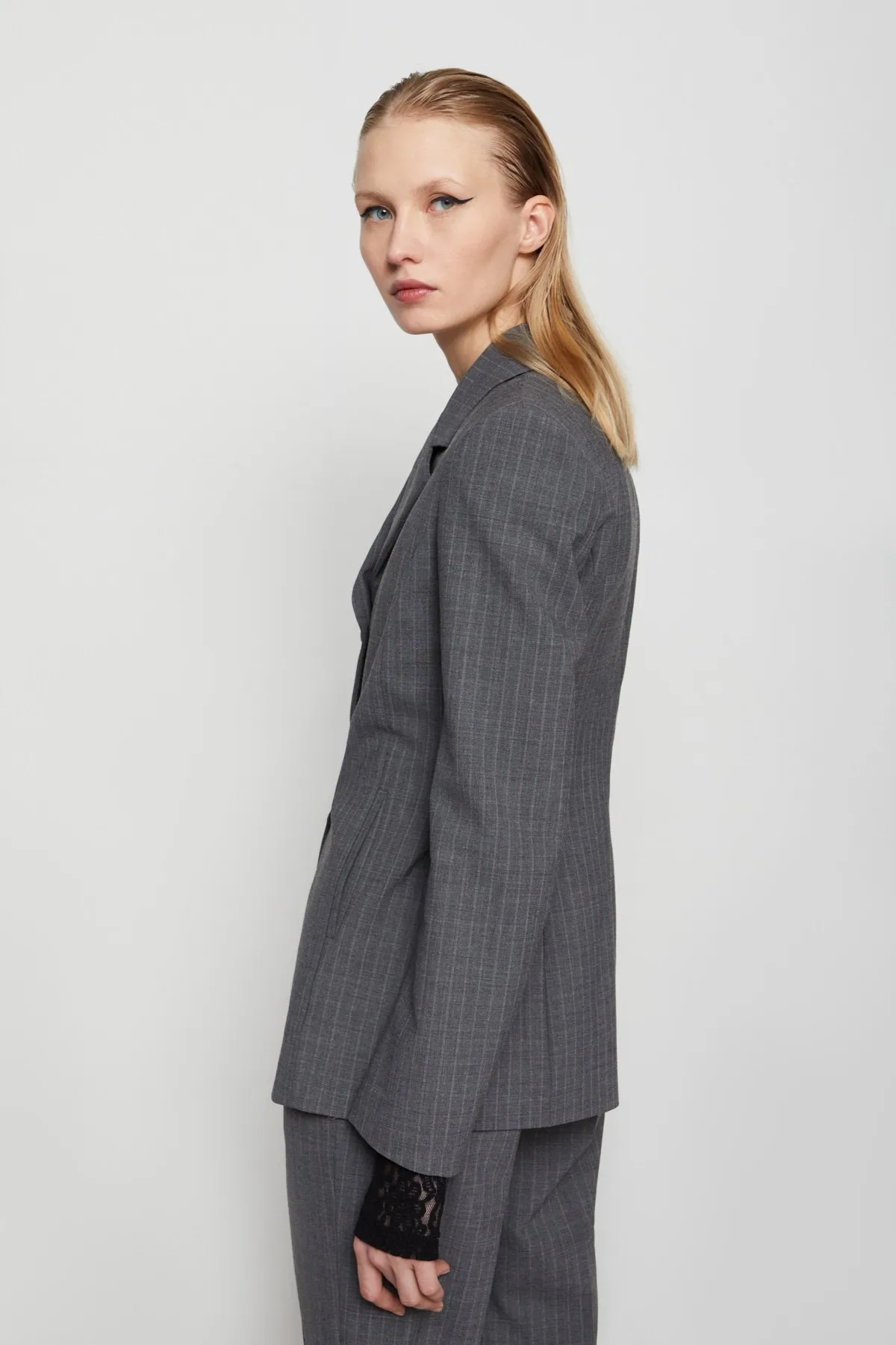 Pinstripe jacket