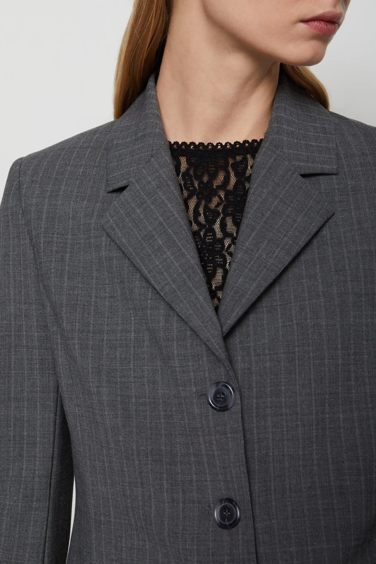 Pinstripe jacket