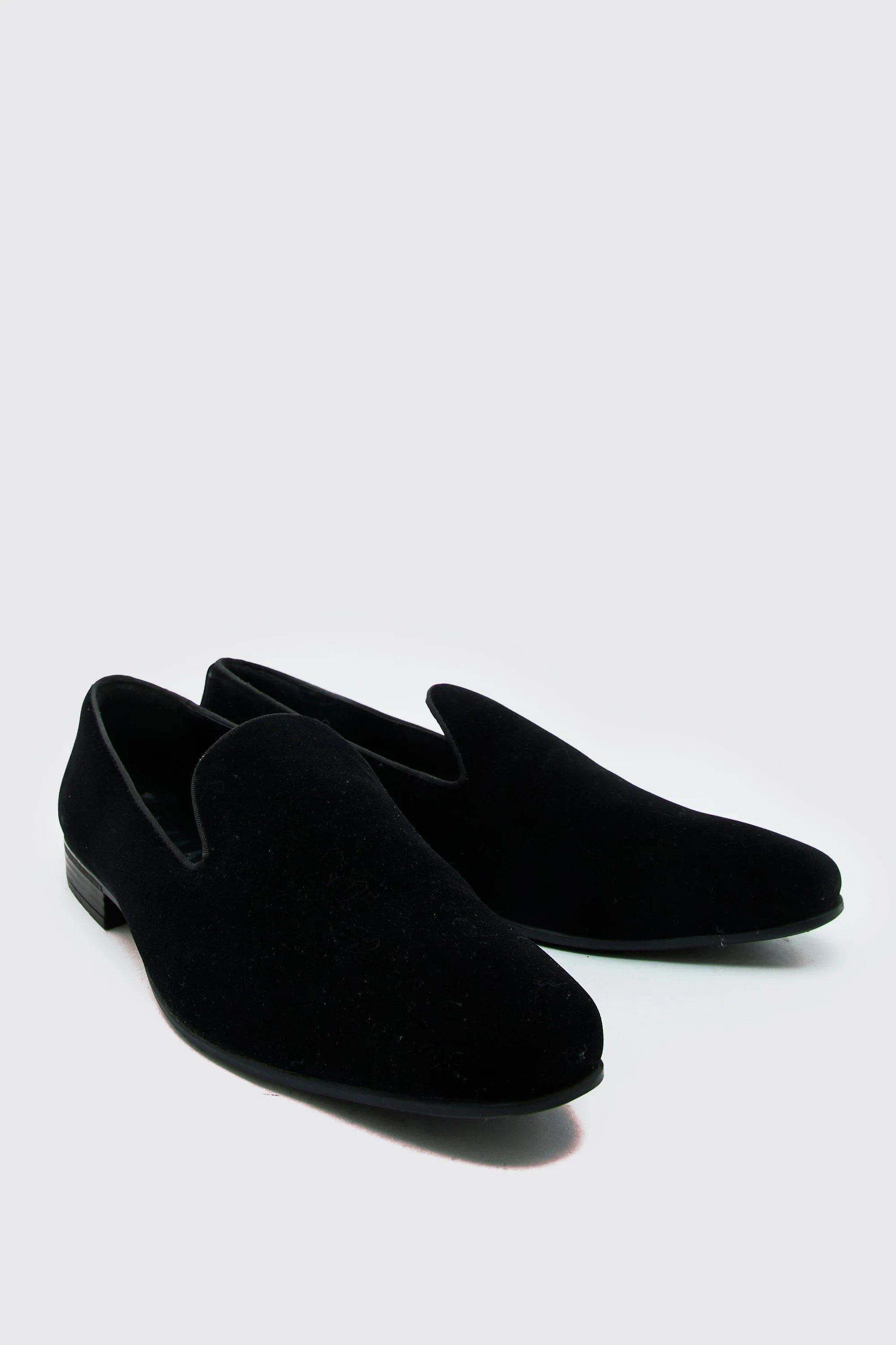 Plain Velour Loafer