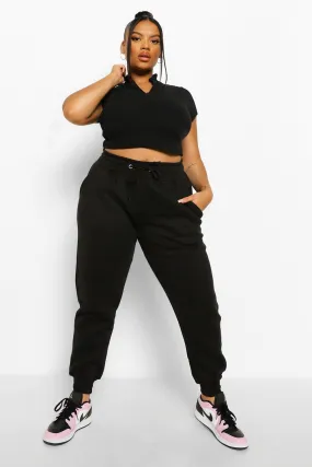 Plus Oversized Joggers