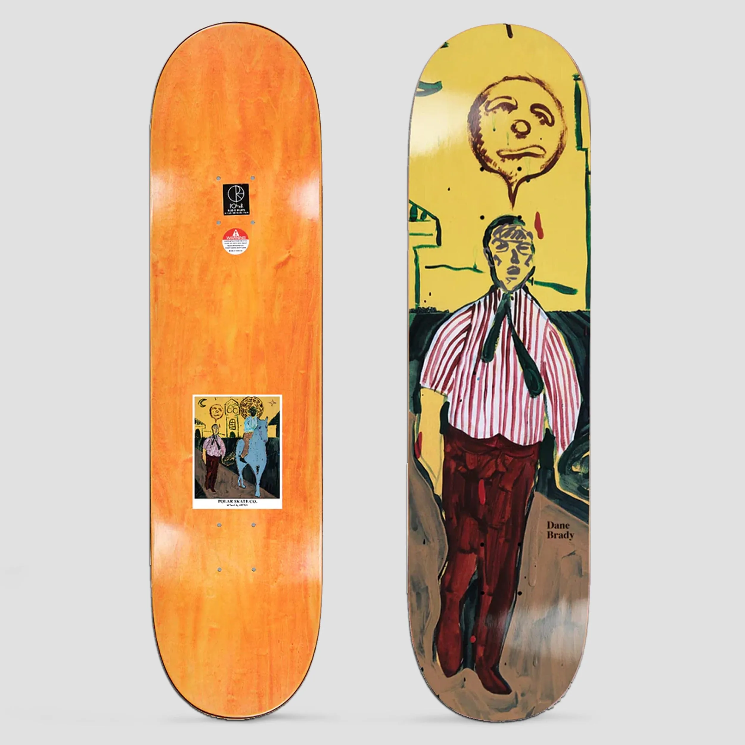 Polar 8.25 Dane Brady Midnight Stroll Skateboard Deck