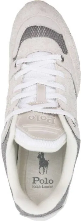 Polo Ralph Lauren Polo Pony-embroidered suede sneakers White