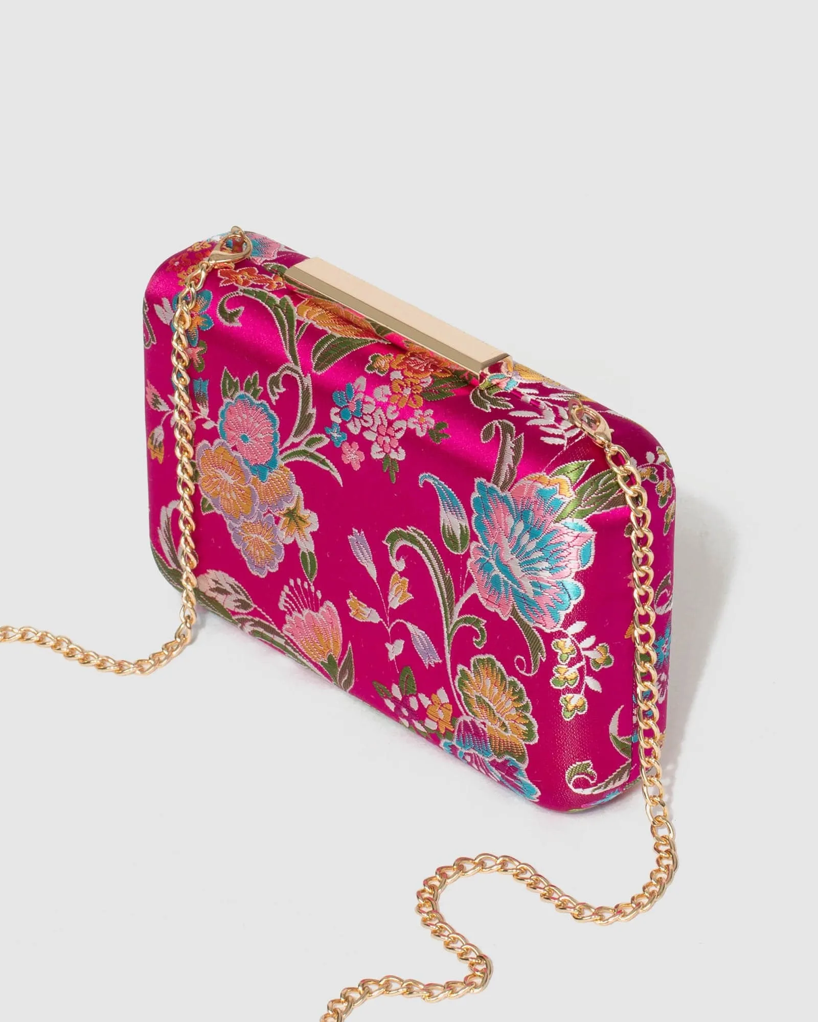 Print Lexi Fabric Clutch Bag