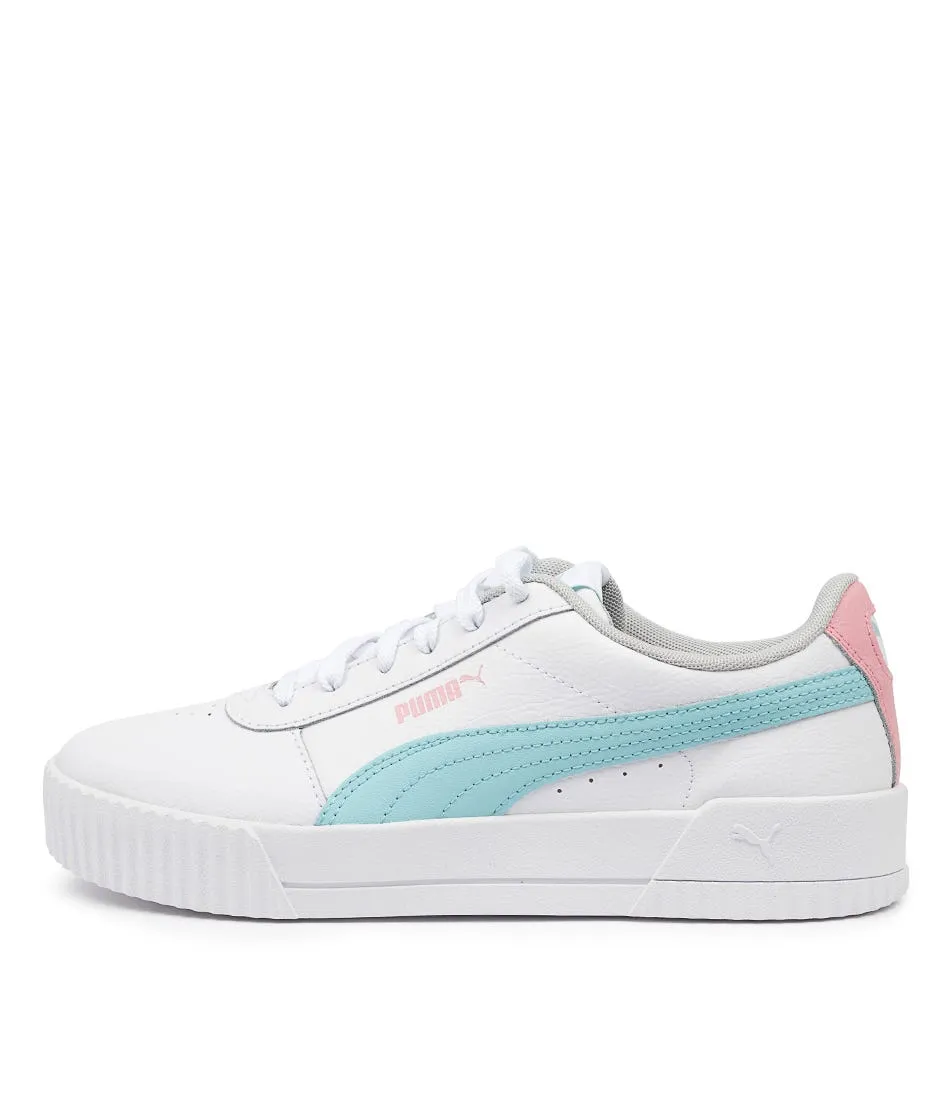 PUMA Carina L-jnr White-gulf
