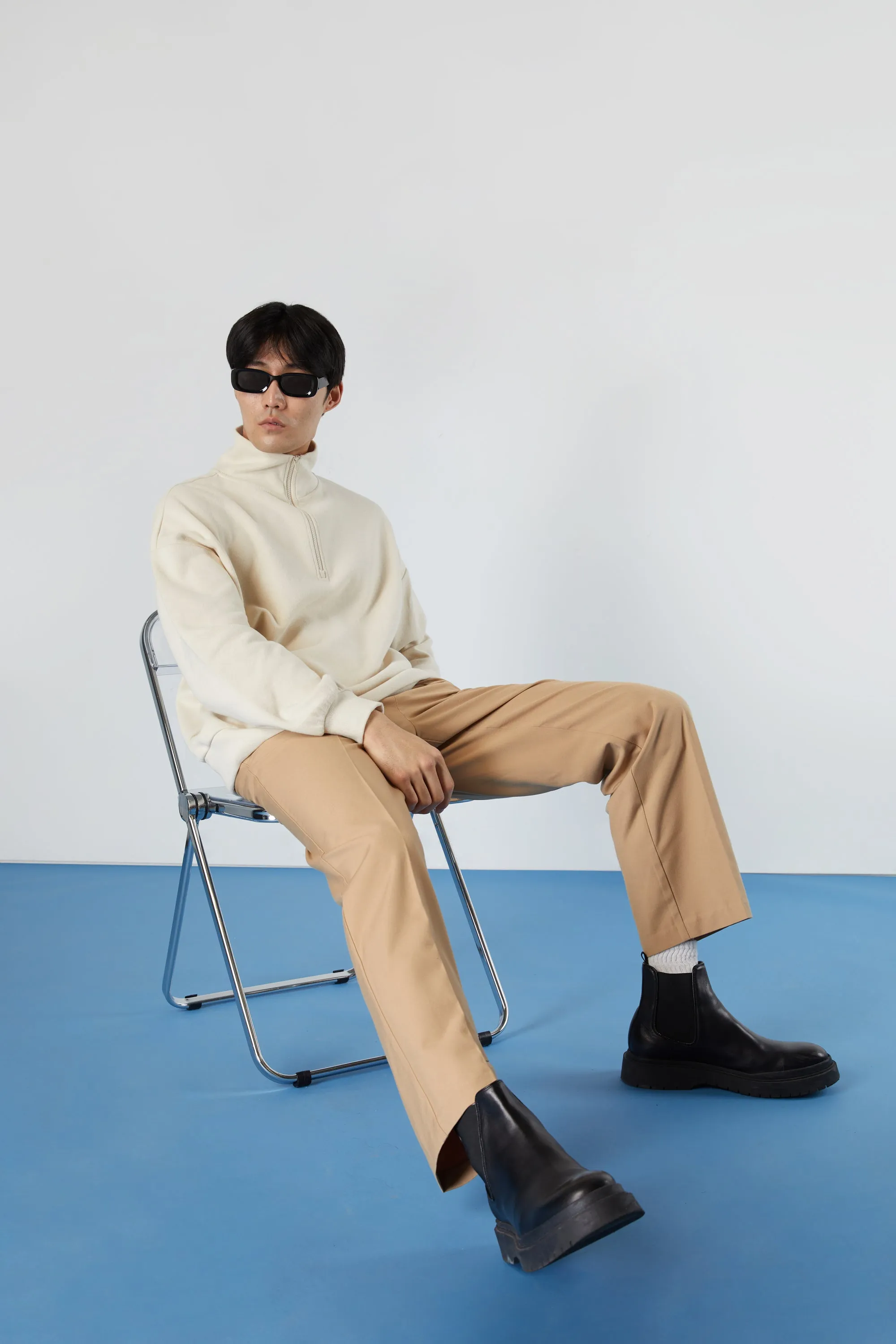 QUARTER ZIP PULLOVER