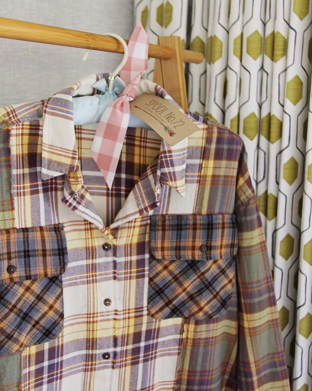 Quilt & Plaid Shirt