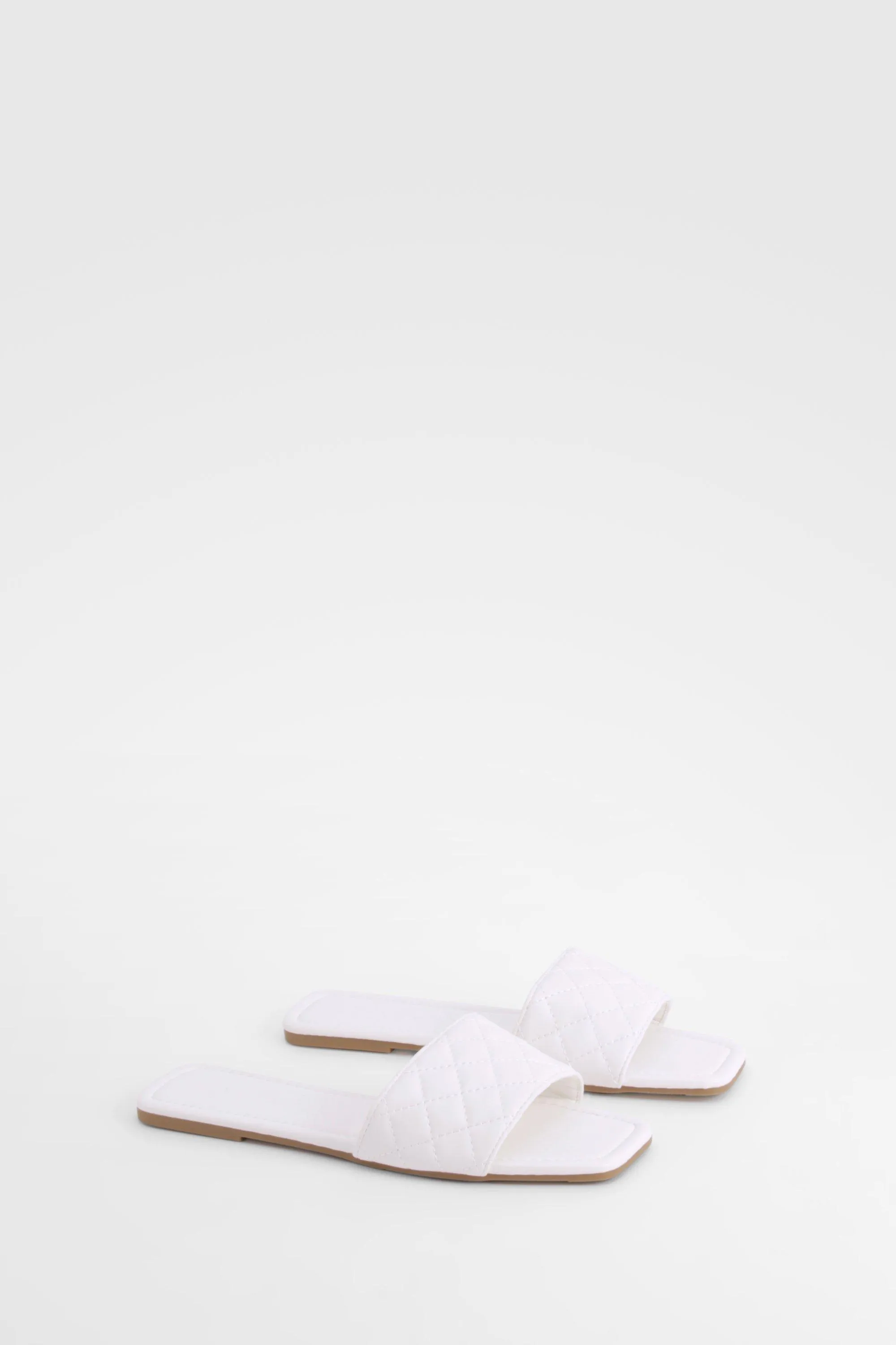 Quilted Front Sandals
