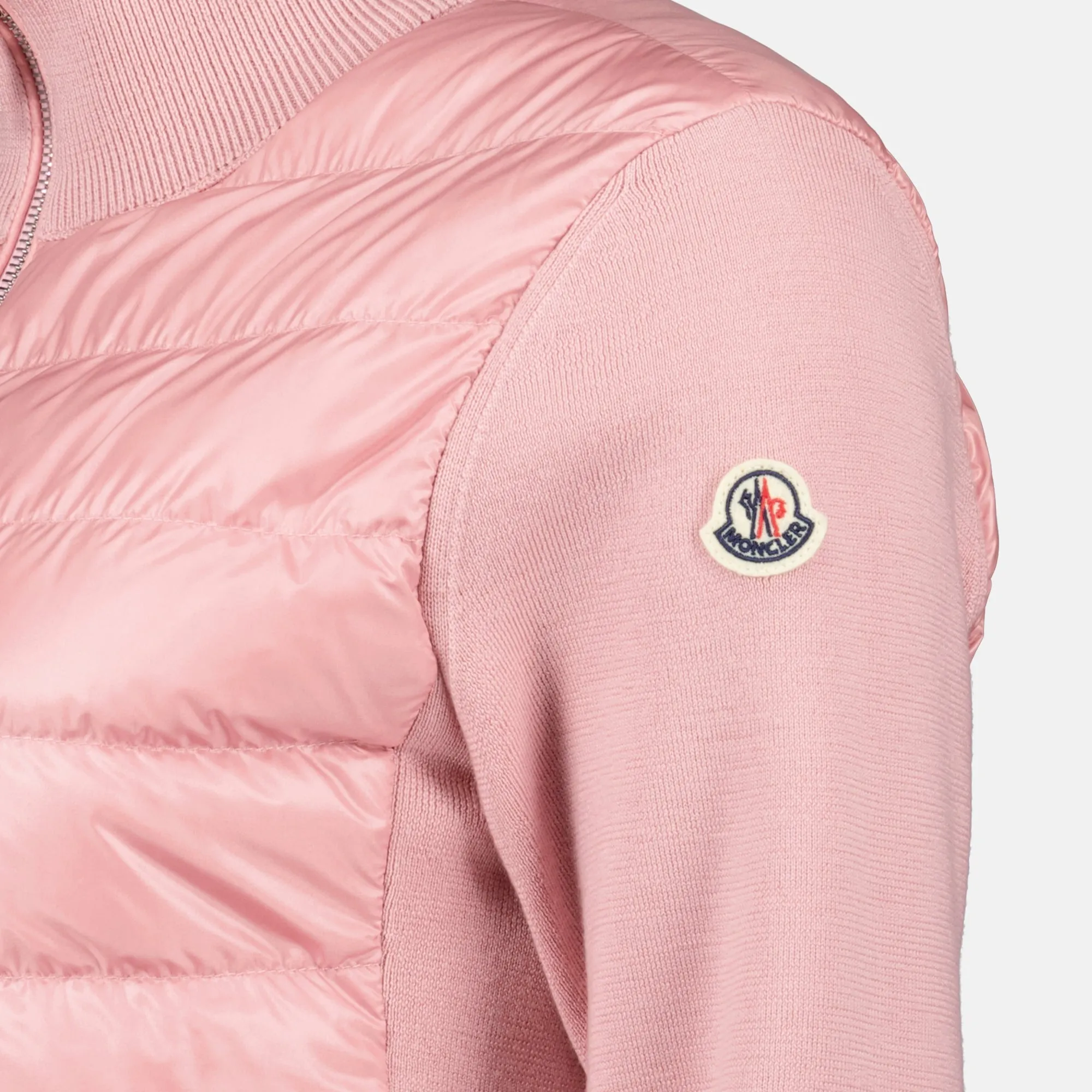 Quilted Two-Tone Jacket