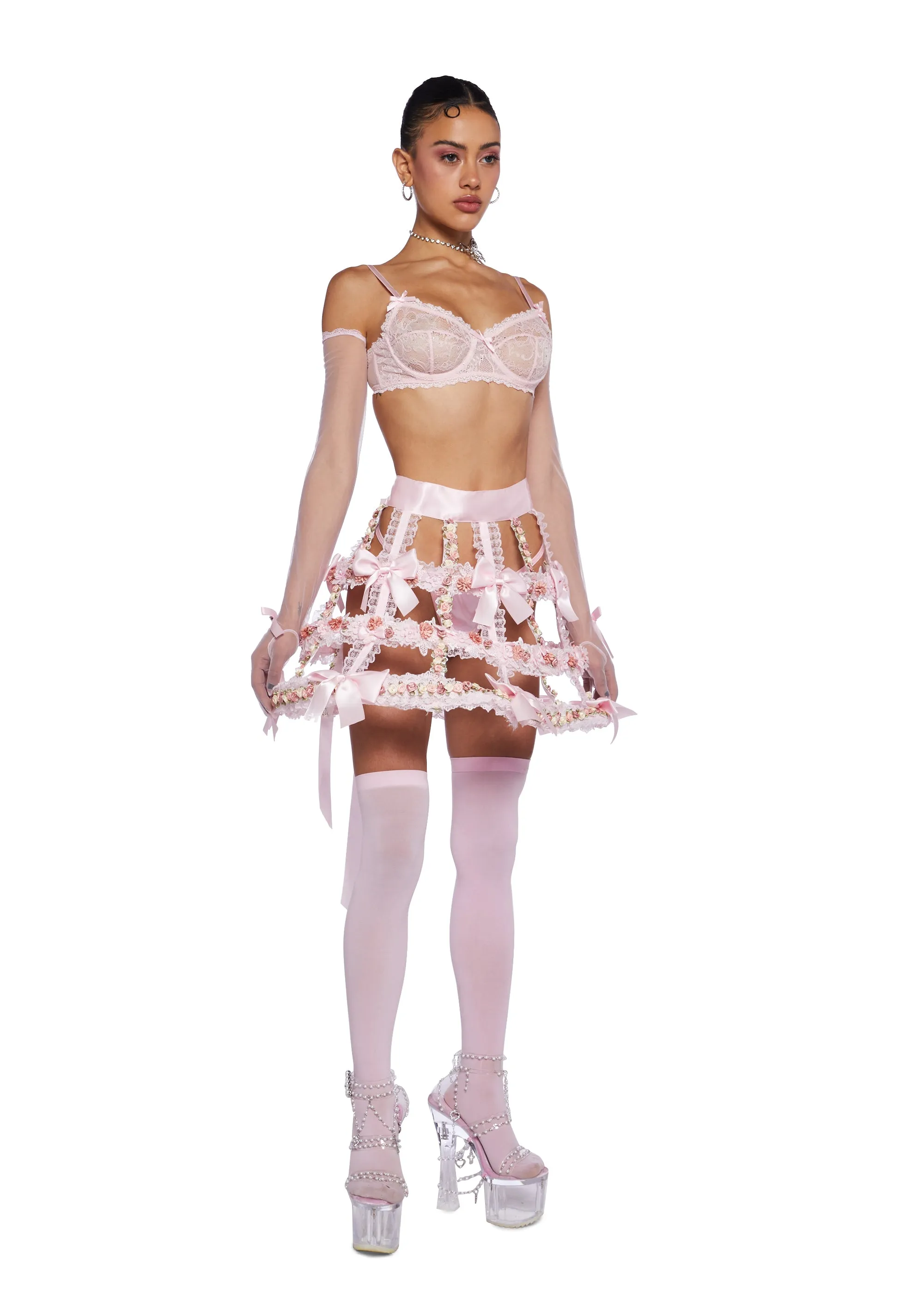 Rags To Riches Hoop Skirt-