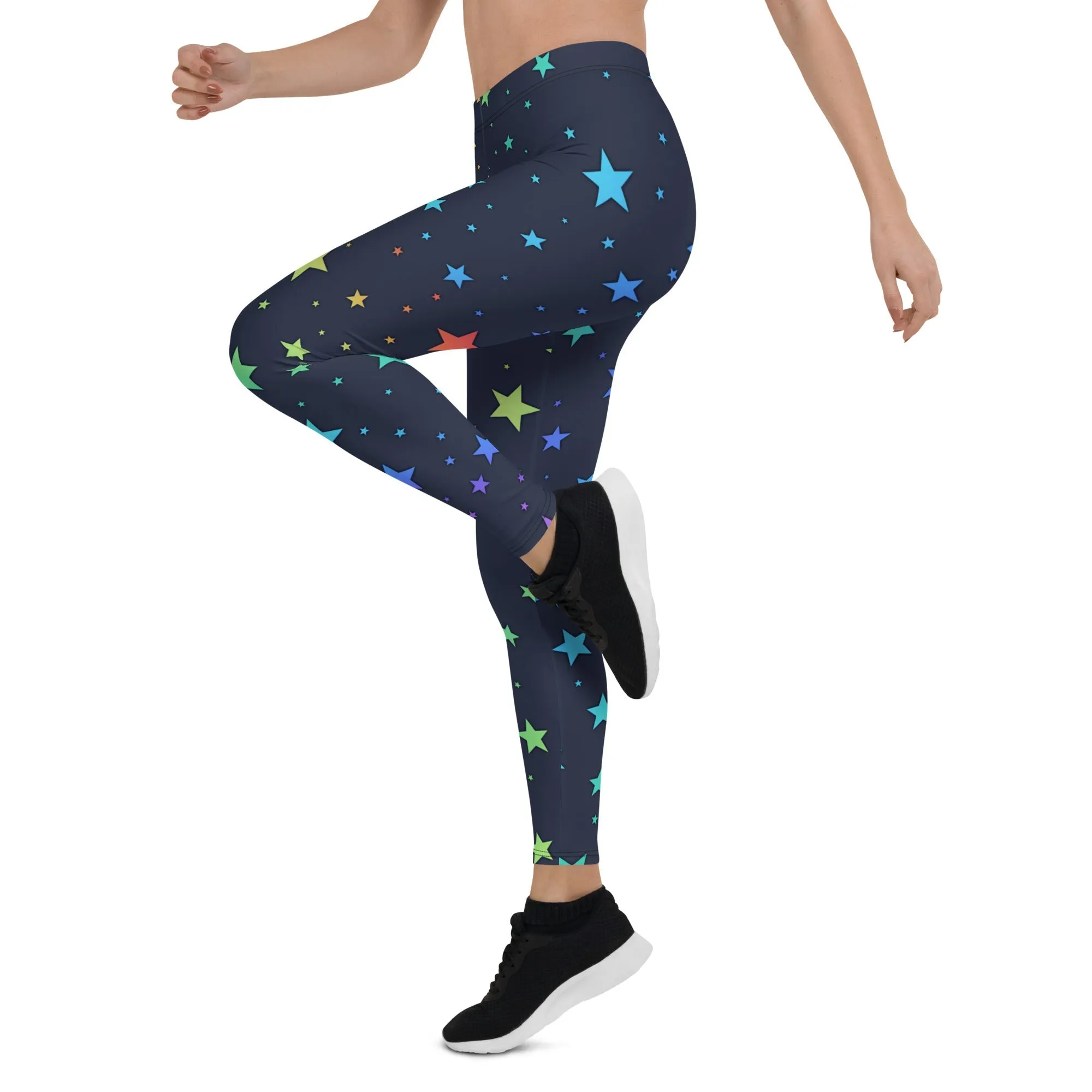 Rainbow Stars Leggings