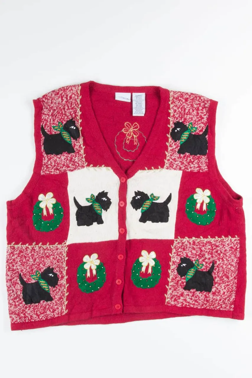 Red Ugly Christmas Vest 51431
