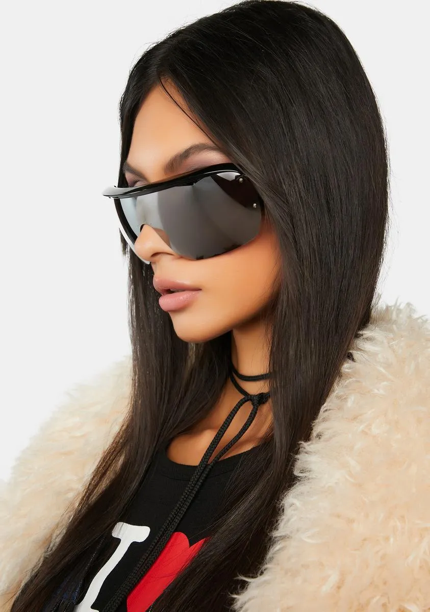 Reflection Shield Sunglasses-