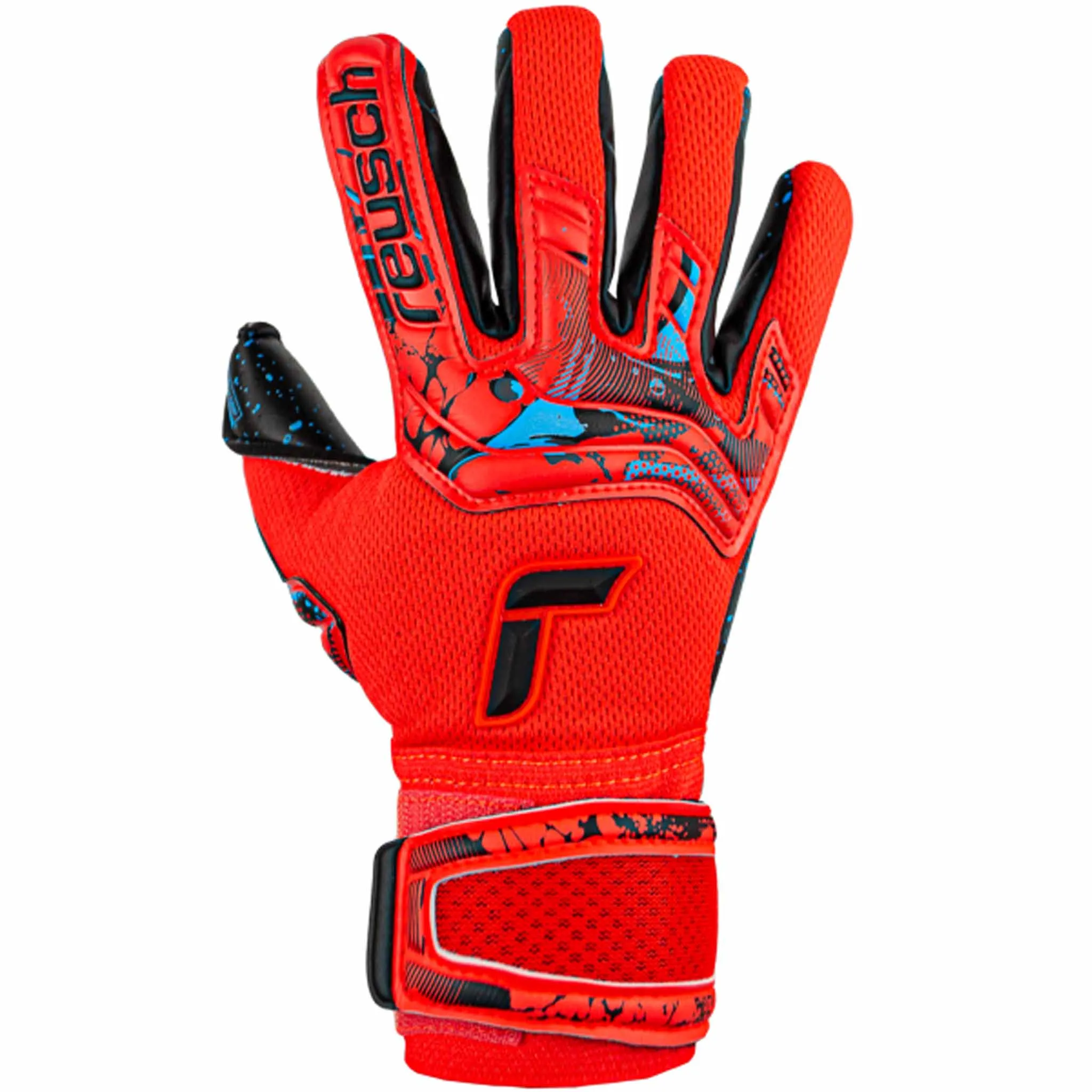 Reusch Attrakt Fusion Finger Support Guardian junior gants de gardien de soccer