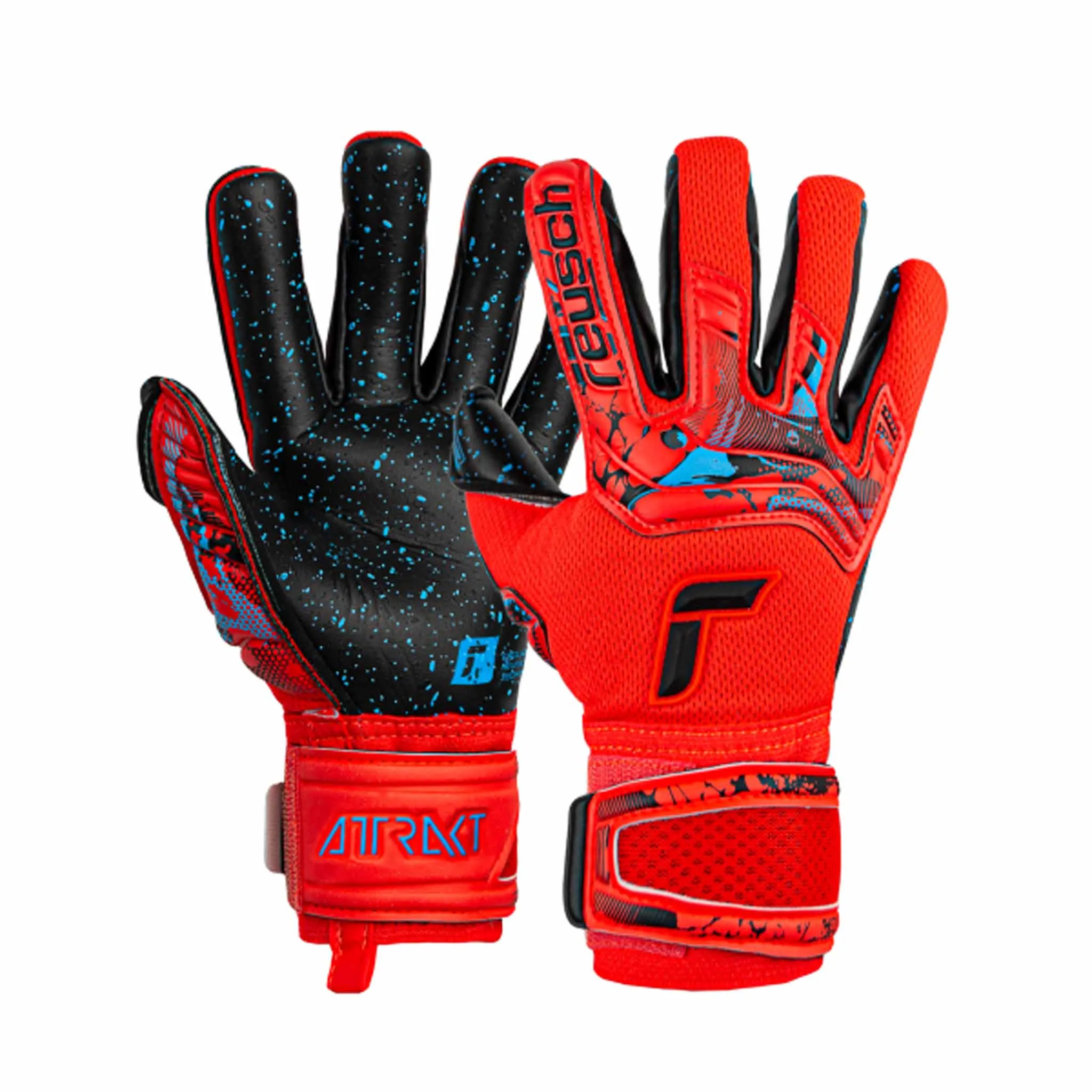 Reusch Attrakt Fusion Finger Support Guardian junior gants de gardien de soccer