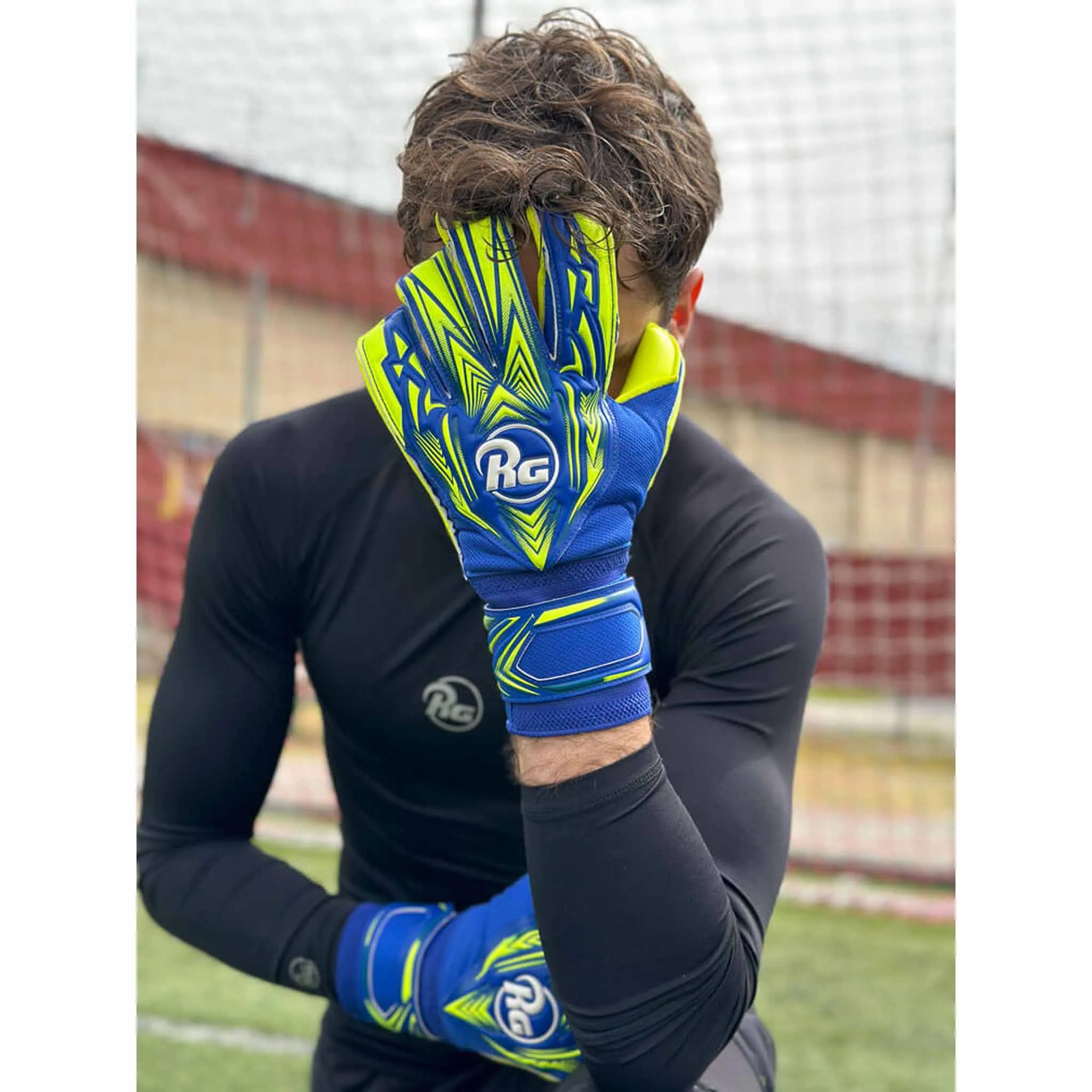 RG Goalkeeper Gloves Bacan Replica gants de gardien de but de soccer