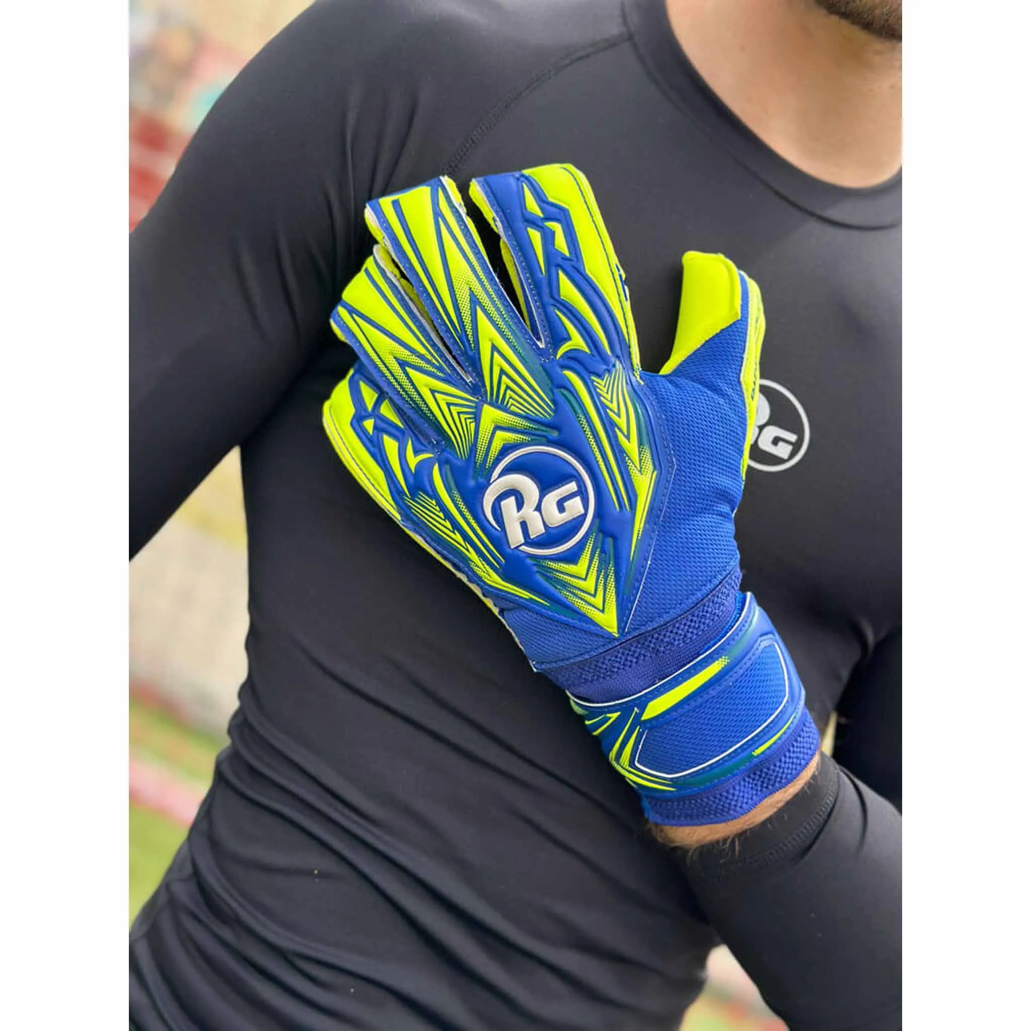 RG Goalkeeper Gloves Bacan Replica gants de gardien de but de soccer