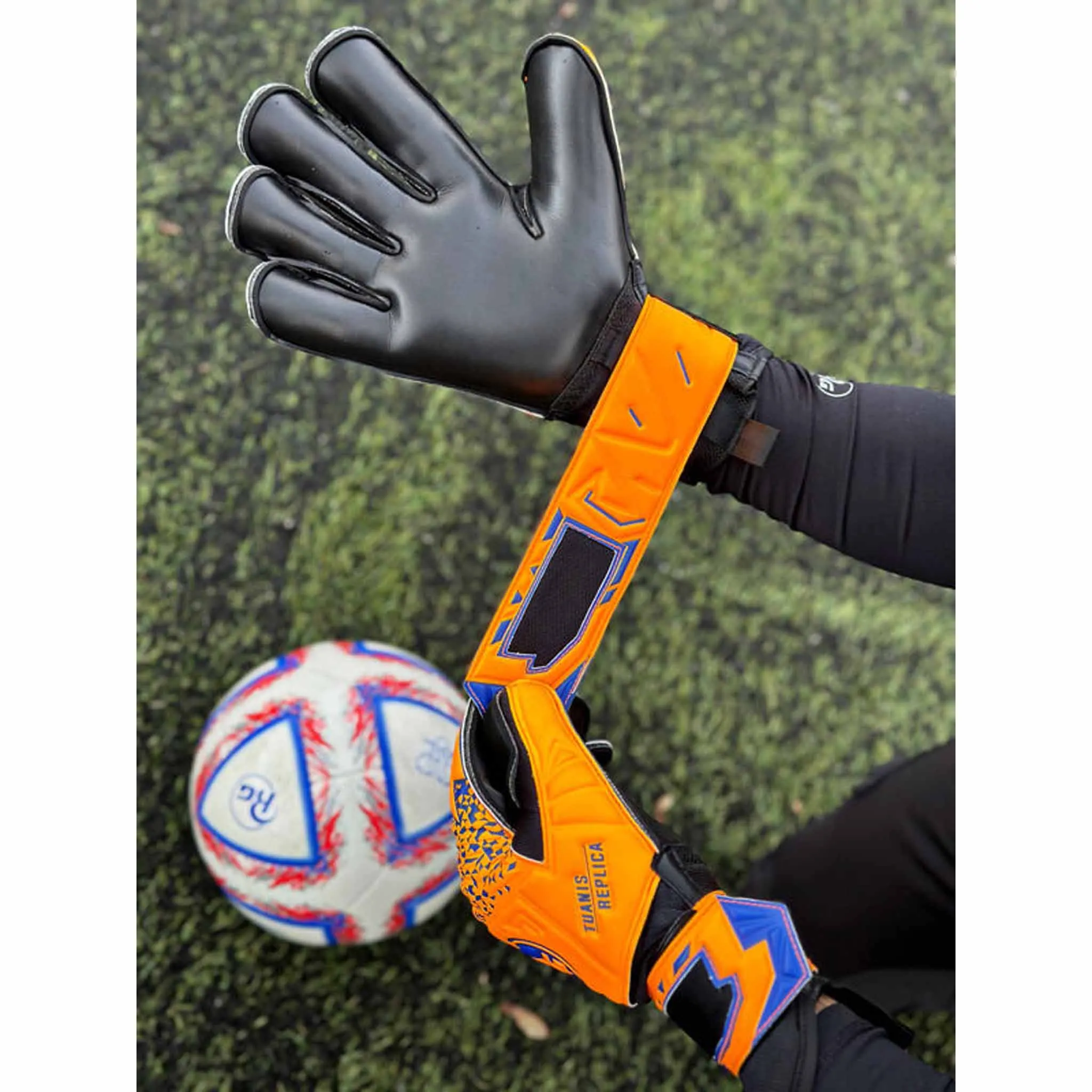 RG Goalkeeper Gloves Tuanis Replica gants de gardien de but de soccer