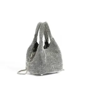 ----------Rhinestone Basket Bag---------