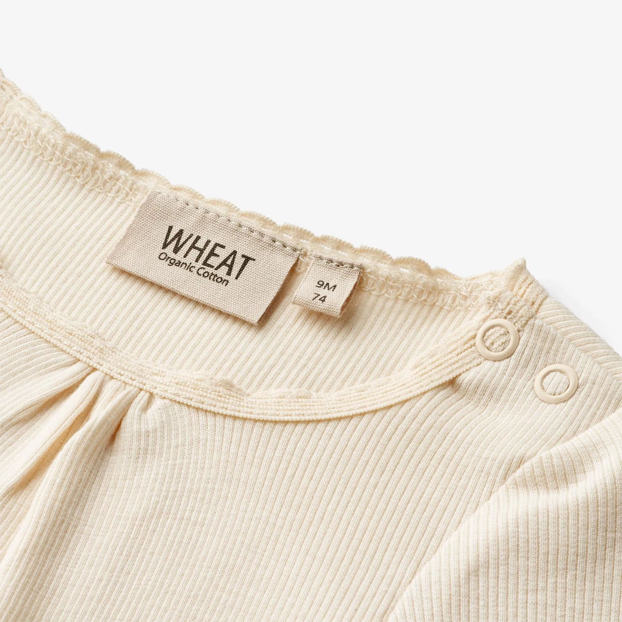 Rib Body L/S Lotta - cream