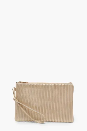 Ribbed Basic Clutch