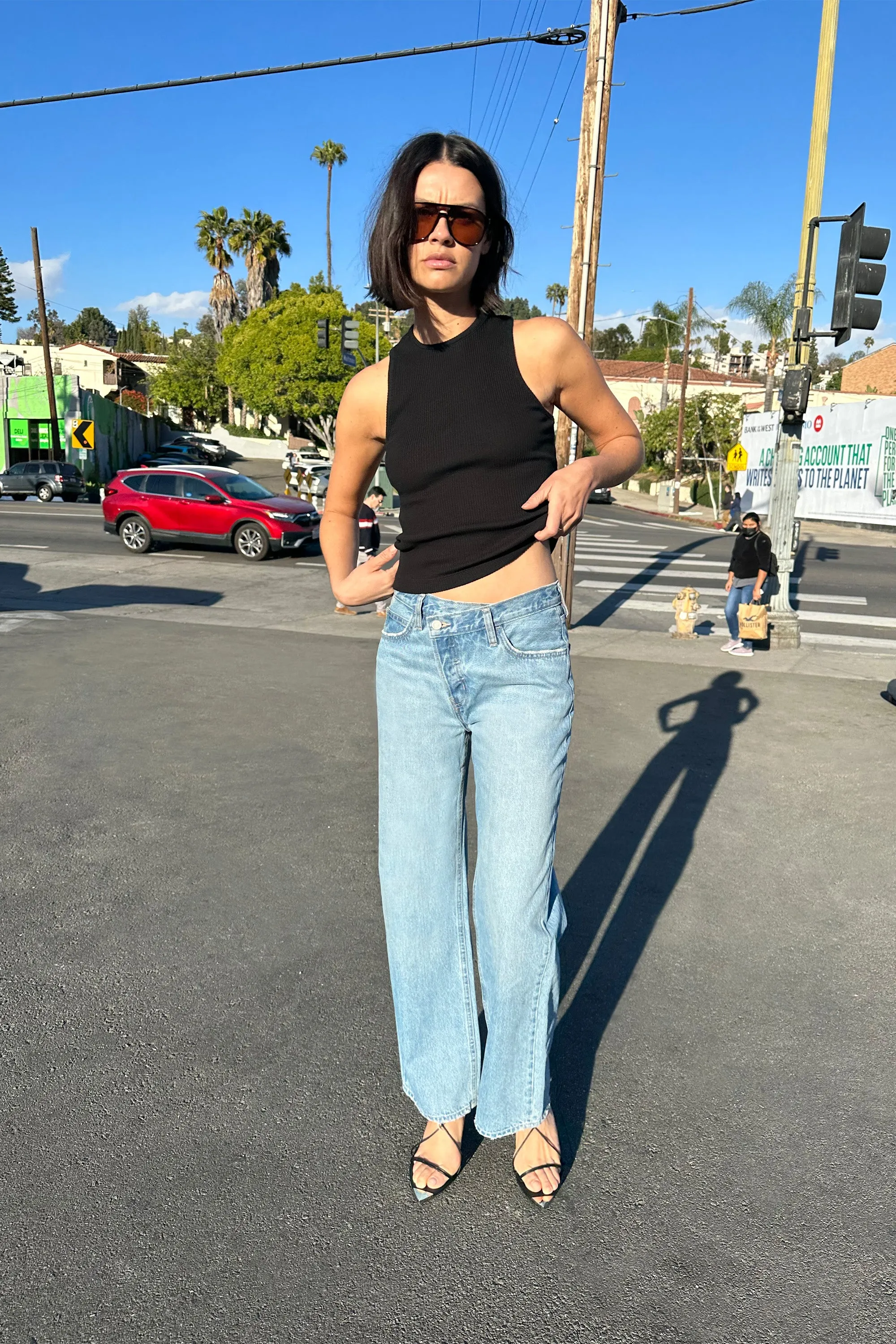 RIBBED TANK TOP
