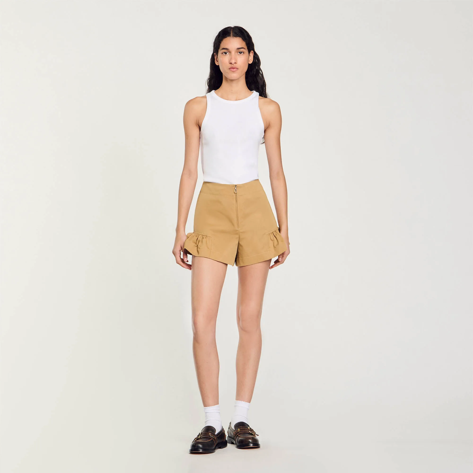 Ruffled Shorts