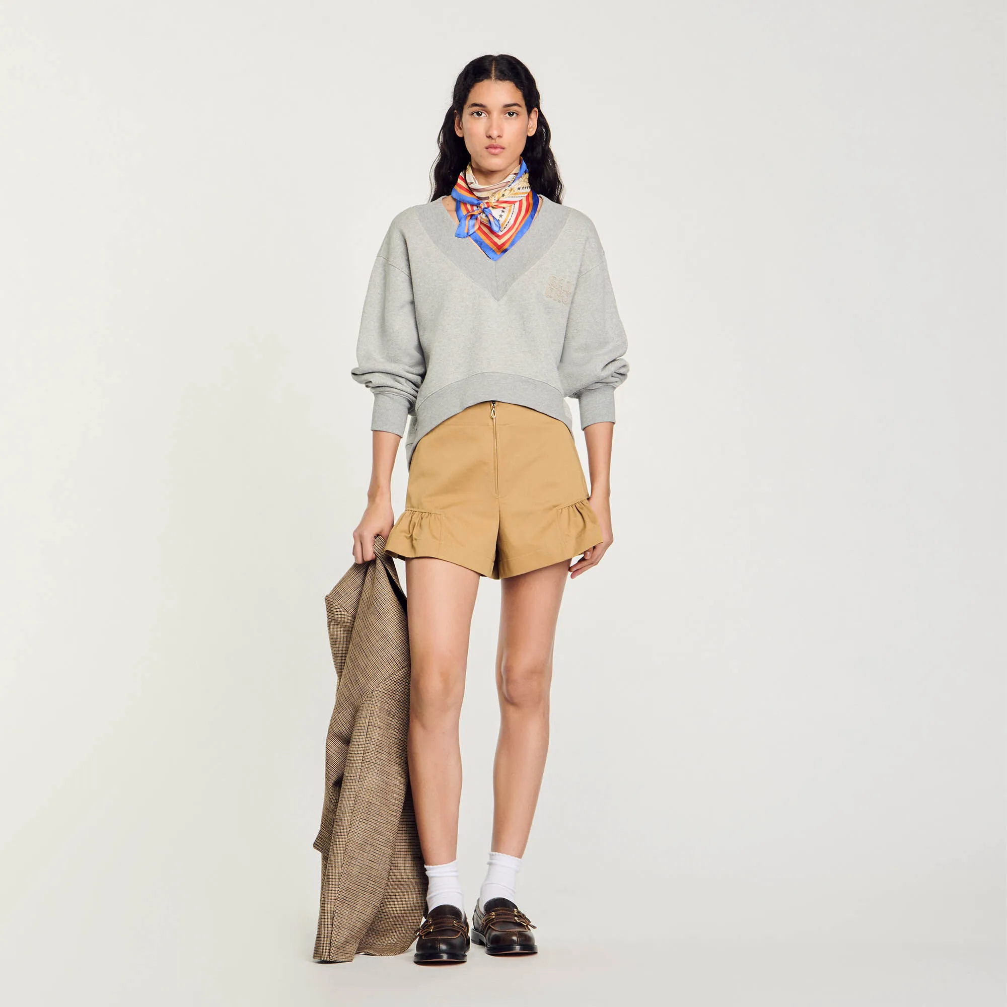 Ruffled Shorts