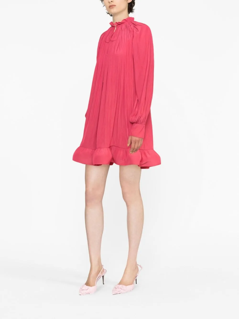 RUFFLES SHORT DRESS