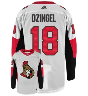 Ryan Dzingel Ottawa Senators Adidas Authentic Away NHL Hockey Jersey     