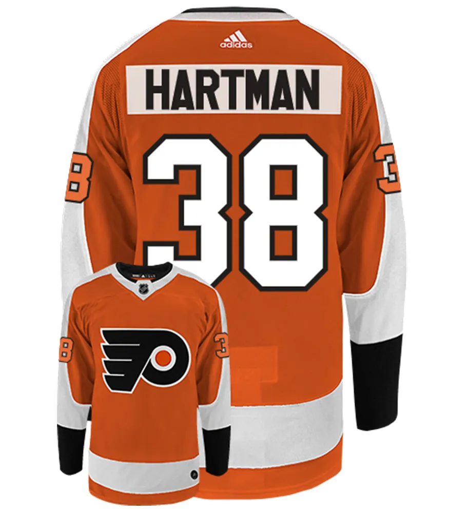 Ryan Hartman Philadelphia Flyers Adidas Authentic Home NHL Hockey Jersey     