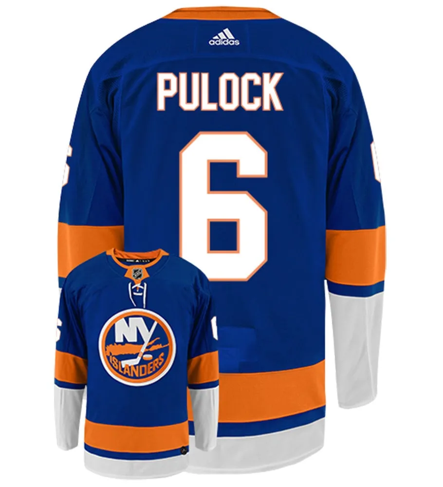 Ryan Pulock New York Islanders Adidas Authentic Home NHL Hockey Jersey     