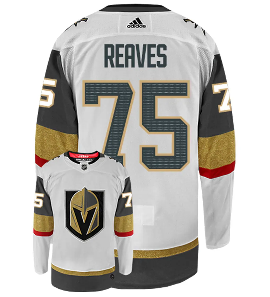 Ryan Reaves Vegas Golden Knights Adidas Authentic Away NHL Hockey Jersey     