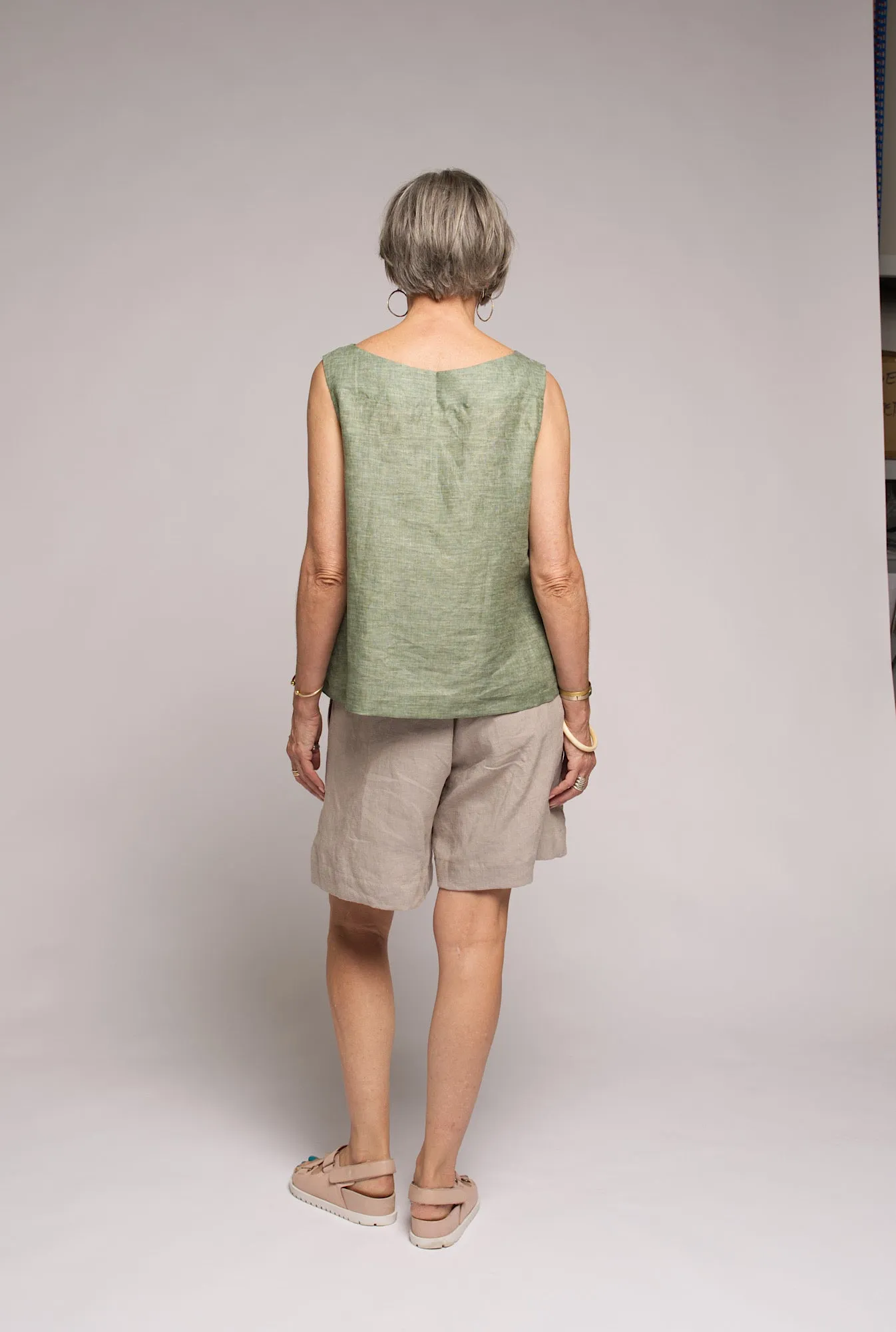 Sailor hemp Short - Stone