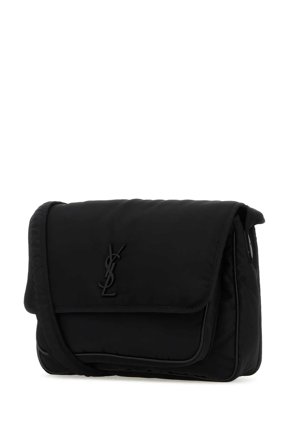 Saint Laurent Black Nylon Niki Crossbody Bag