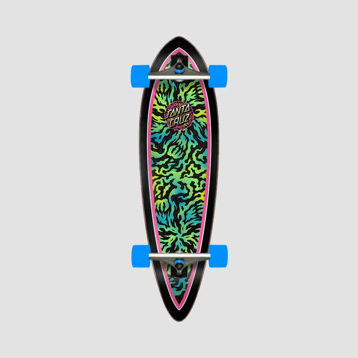 Santa Cruz Obscure Dot Pintail Cruiser Skateboard Multi - 33"