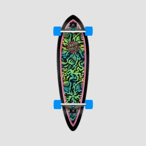 Santa Cruz Obscure Dot Pintail Cruiser Skateboard Multi - 33"