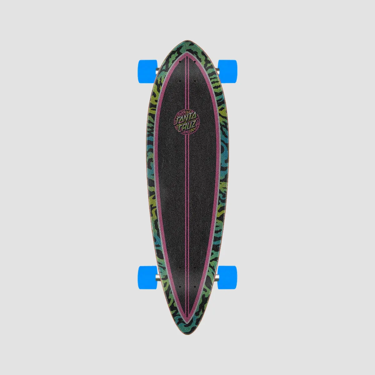 Santa Cruz Obscure Dot Pintail Cruiser Skateboard Multi - 33"