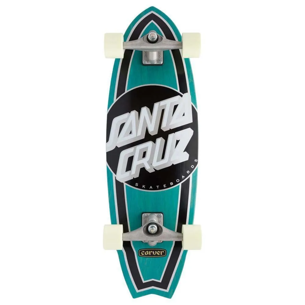 Santa Cruz Surfskate Factory Complete Skateboard Other Dot Carver Multi 31.52