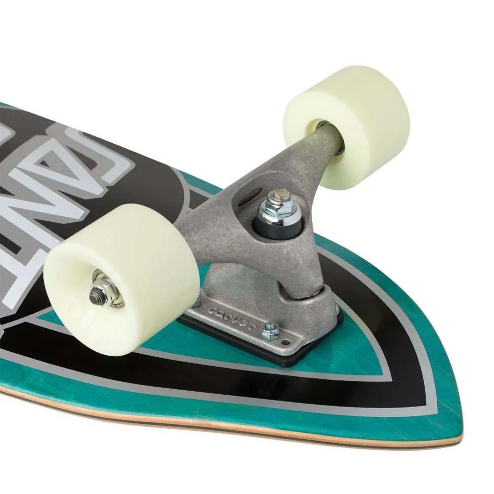 Santa Cruz Surfskate Factory Complete Skateboard Other Dot Carver Multi 31.52