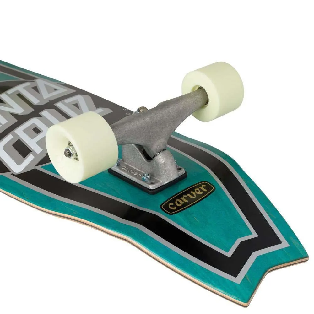 Santa Cruz Surfskate Factory Complete Skateboard Other Dot Carver Multi 31.52