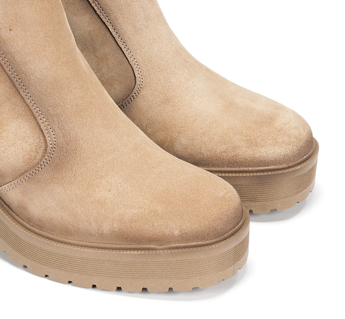 SARAH D9353 Taupe Ankle Boot