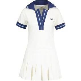 Savannah Ellesse Retro V-neck Mini Tennis Dress OW