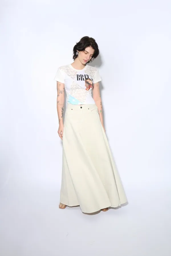 Serenity Skirt - Natural