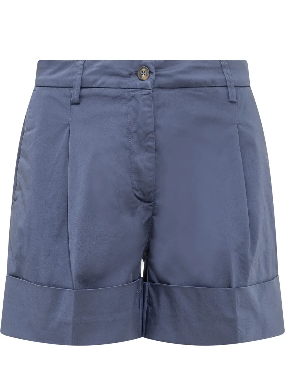 Shorts with Lapel
