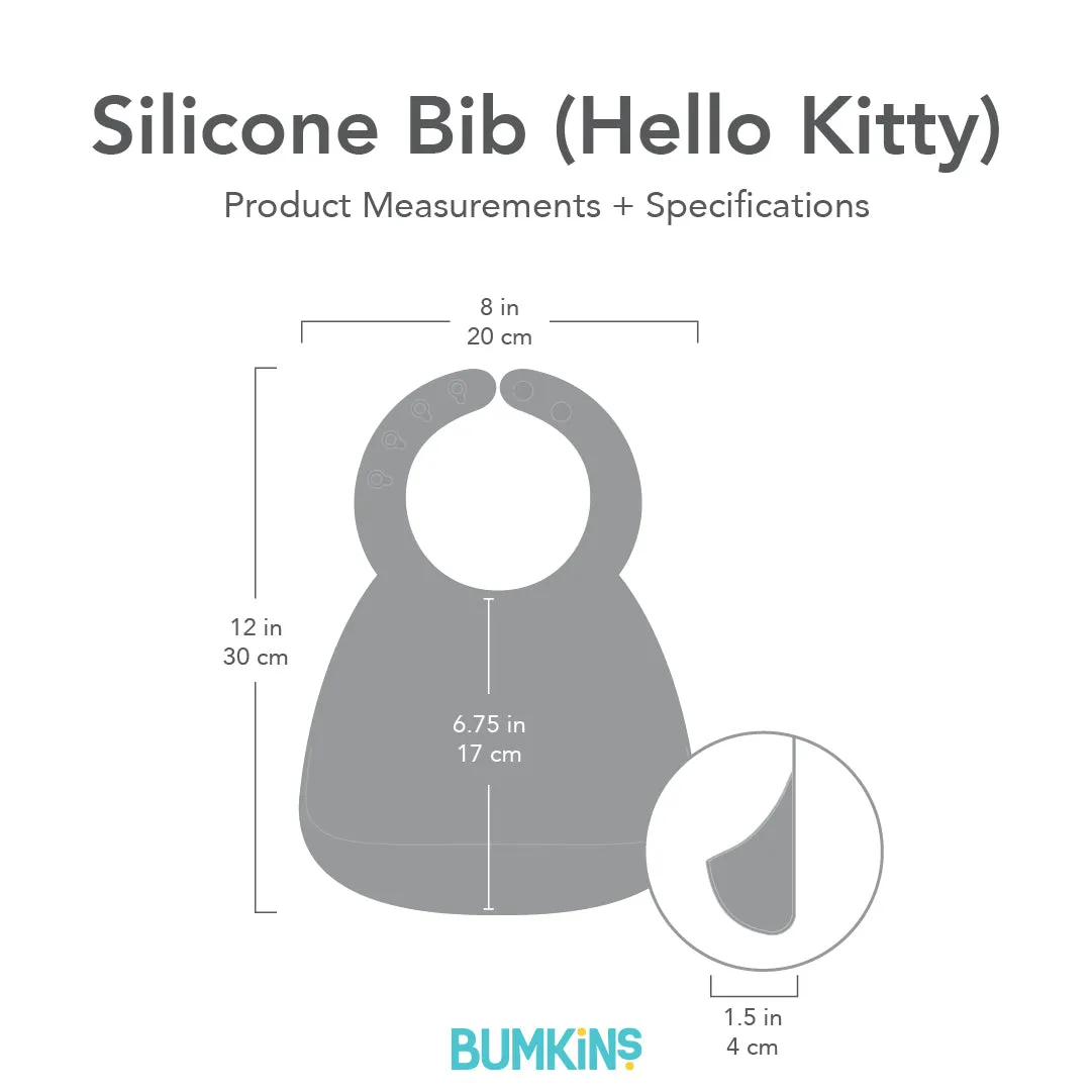 Silicone Bib: Hello Kitty
