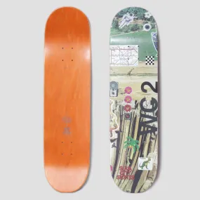 Slam City Skates X Oliver Payne 8.125 WC2 Skateboard Deck