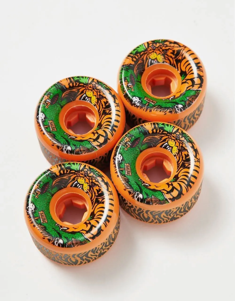 Slime Balls Salba Tiger Vomits 95a Skateboard Wheels - 60mm