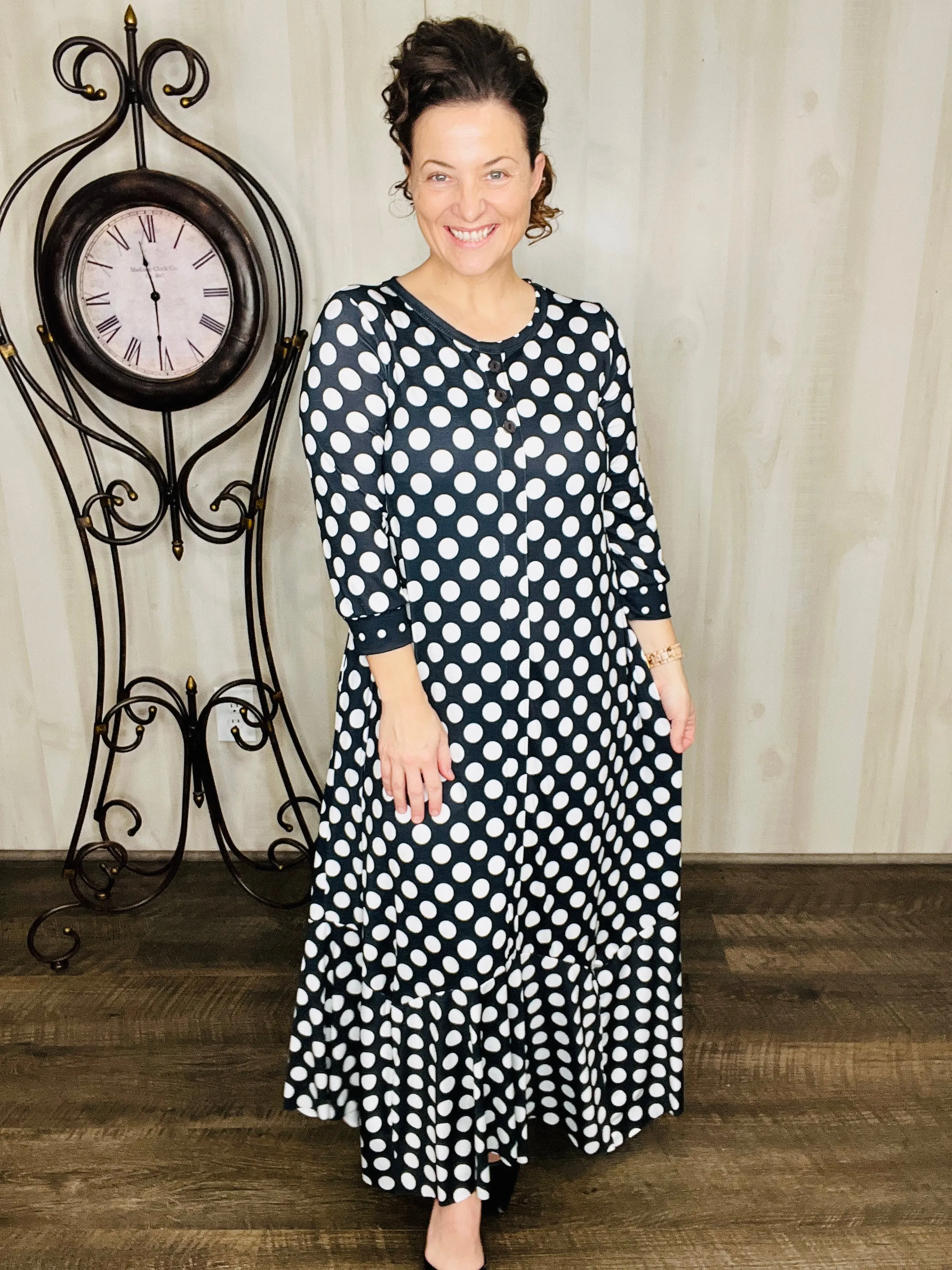 Smiles & Polkadots Dress